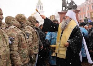 Игорь Комаров передал напутствие добровольцам, отправляющимся в зону СВО