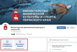 Жители Прикамья могут обращаться в органы власти при помощи виджетов в соцсетях