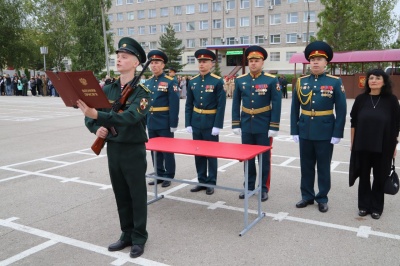 Курсанты Пермского военного института Росгвардии приняли Военную присягу