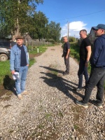 Депутаты проверили ход ремонта автомобильных дорог