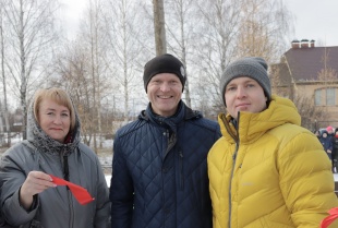 Открытие универсальной открытой спортивной площадки на территории МОБУ «Школа-сад № 12»