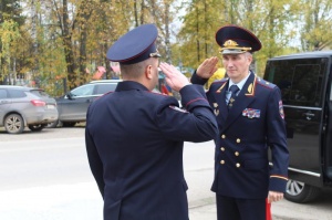 Начальник регионального МВД генерал-майор полиции Владислав Толкунов посетил с рабочим визитом межмуниципальный отдел МВД России «Кудымкарский»