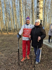 Уроки северной ходьбы в п. Березовка Кудымкарского муниципального округа