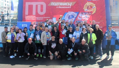 Ветеранская организация МО МВД России «Кудымкарский» заняла второе место в командном зачете краевых соревнований по летним видам комплекса ГТО.