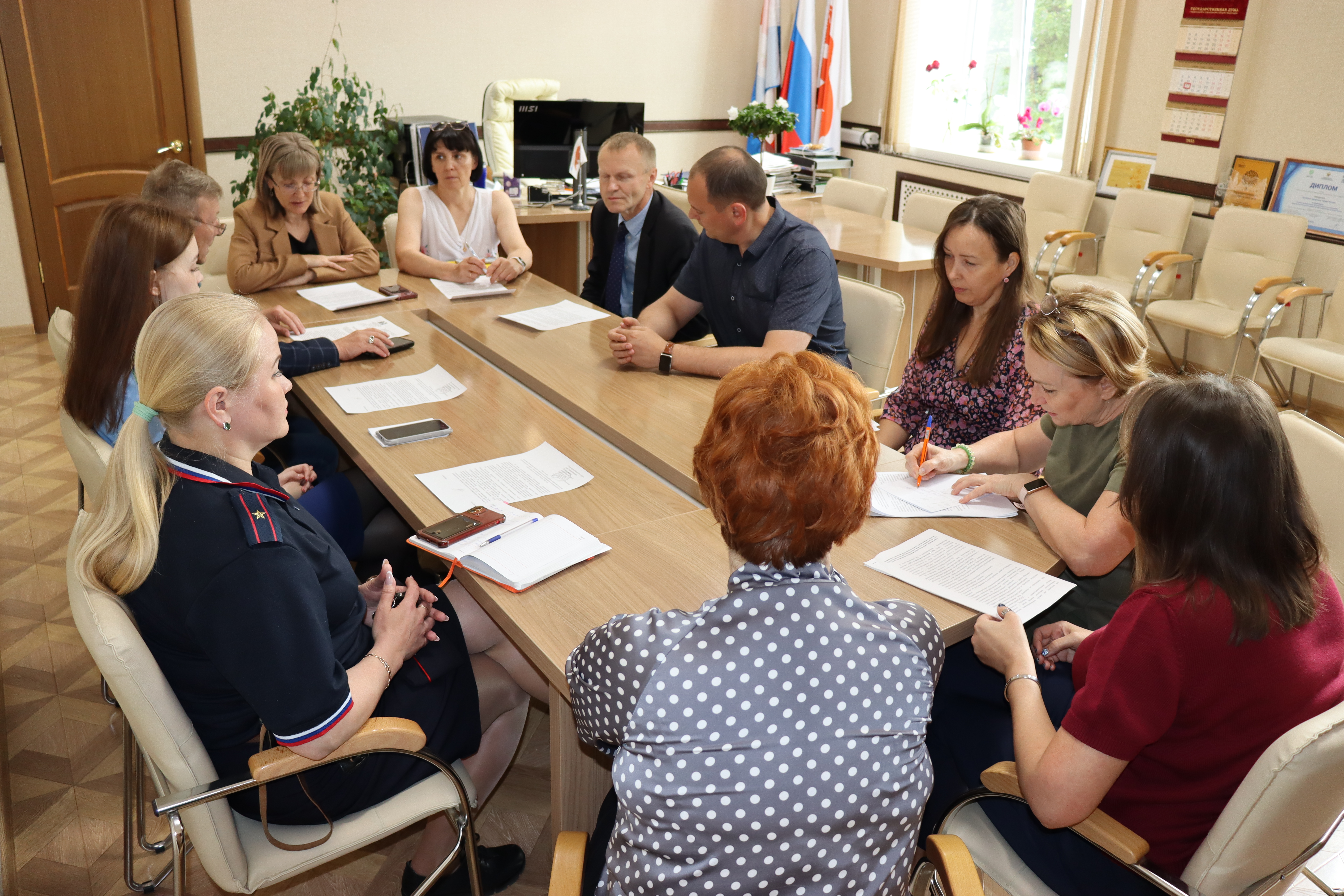 В администрации Кудымкарского муниципального округа состоялось очередное заседание Межведомственного совета по противодействию коррупции