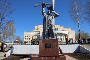В Кудымкаре прошли праздничные мероприятия, приуроченные к  76-й годовщине Великой Победы