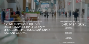 XVI Международный экономический форум «Россия – Исламский мир: KazanForum».