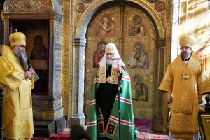 Патриарх Кирилл наградил Игоря Комарова Орденом Благоверного князя Даниила Московского II степени 