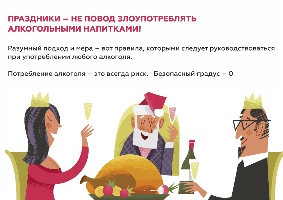 Неделя профилактики злоупотребления алкоголем в новогодние праздники
