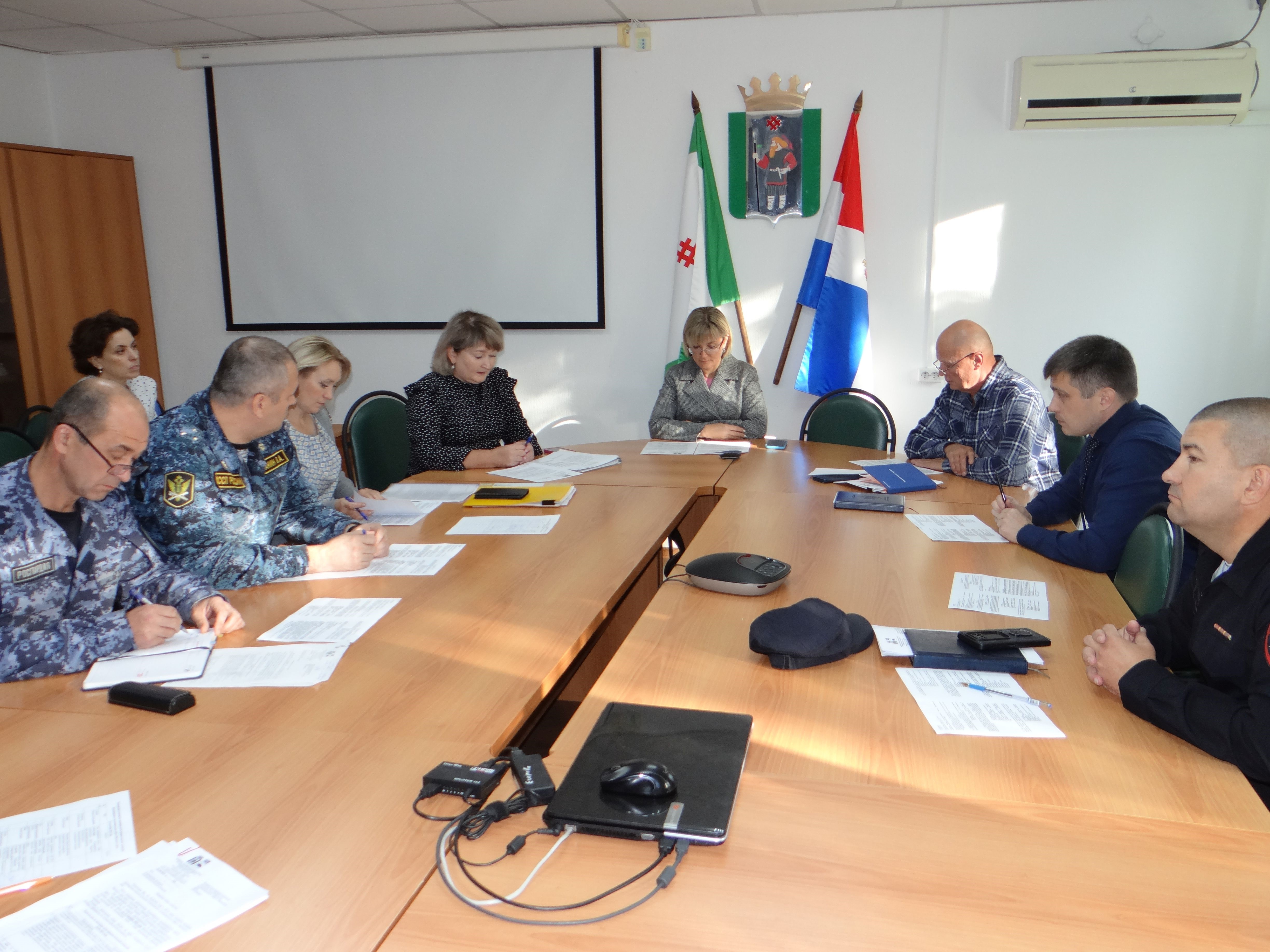 20 сентября  2023 года состоялось очередное заседание антитеррористической комиссии Кудымкарского муниципального округа Пермского края