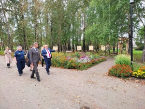 Березовка преображается: изменения в селе оценил главный федеральный инспектор Пермского края