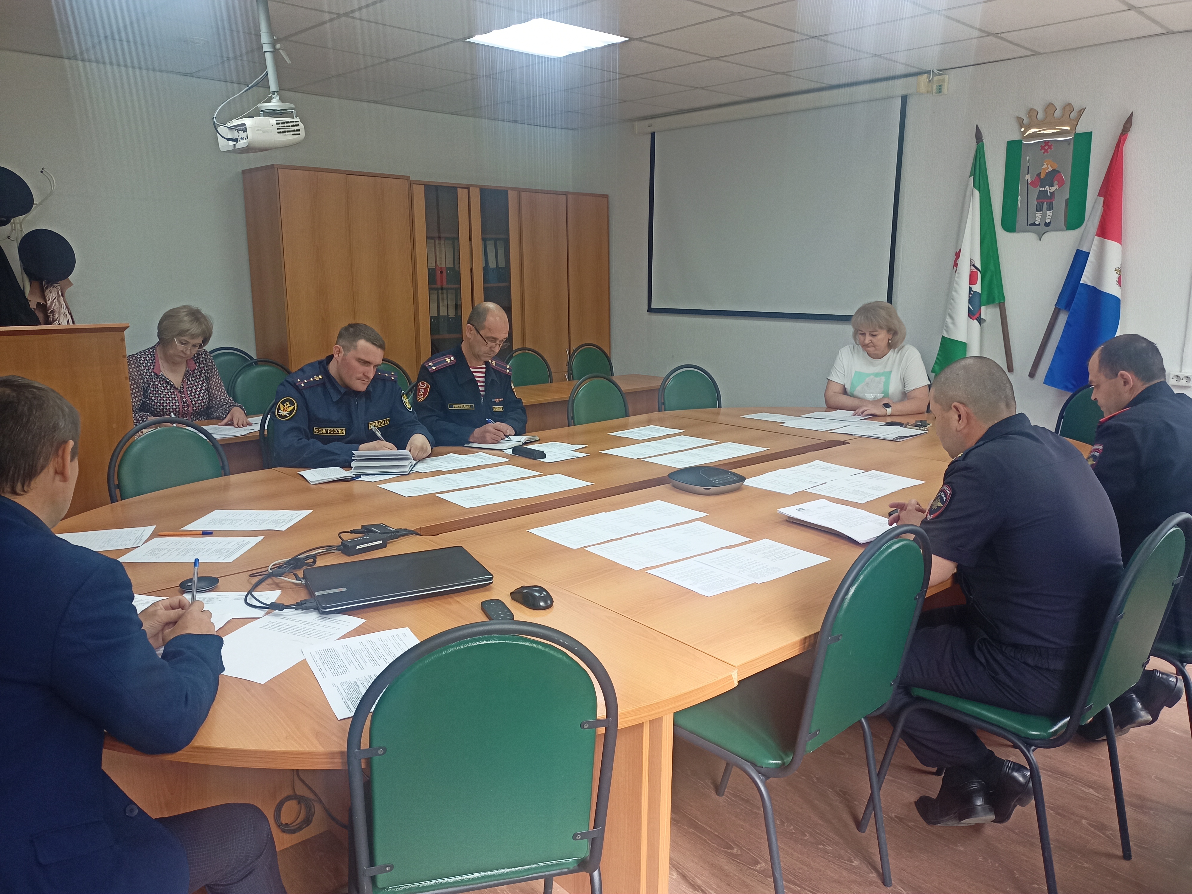 О проведении заседание антитеррористической комиссии КМО ПК