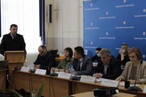 Начальник территориального отдела полиции выступил перед депутатами Кудымкарской городской Думы