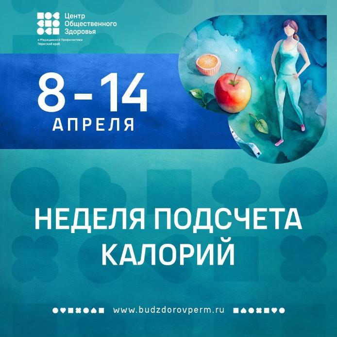 Неделя подсчета калорий