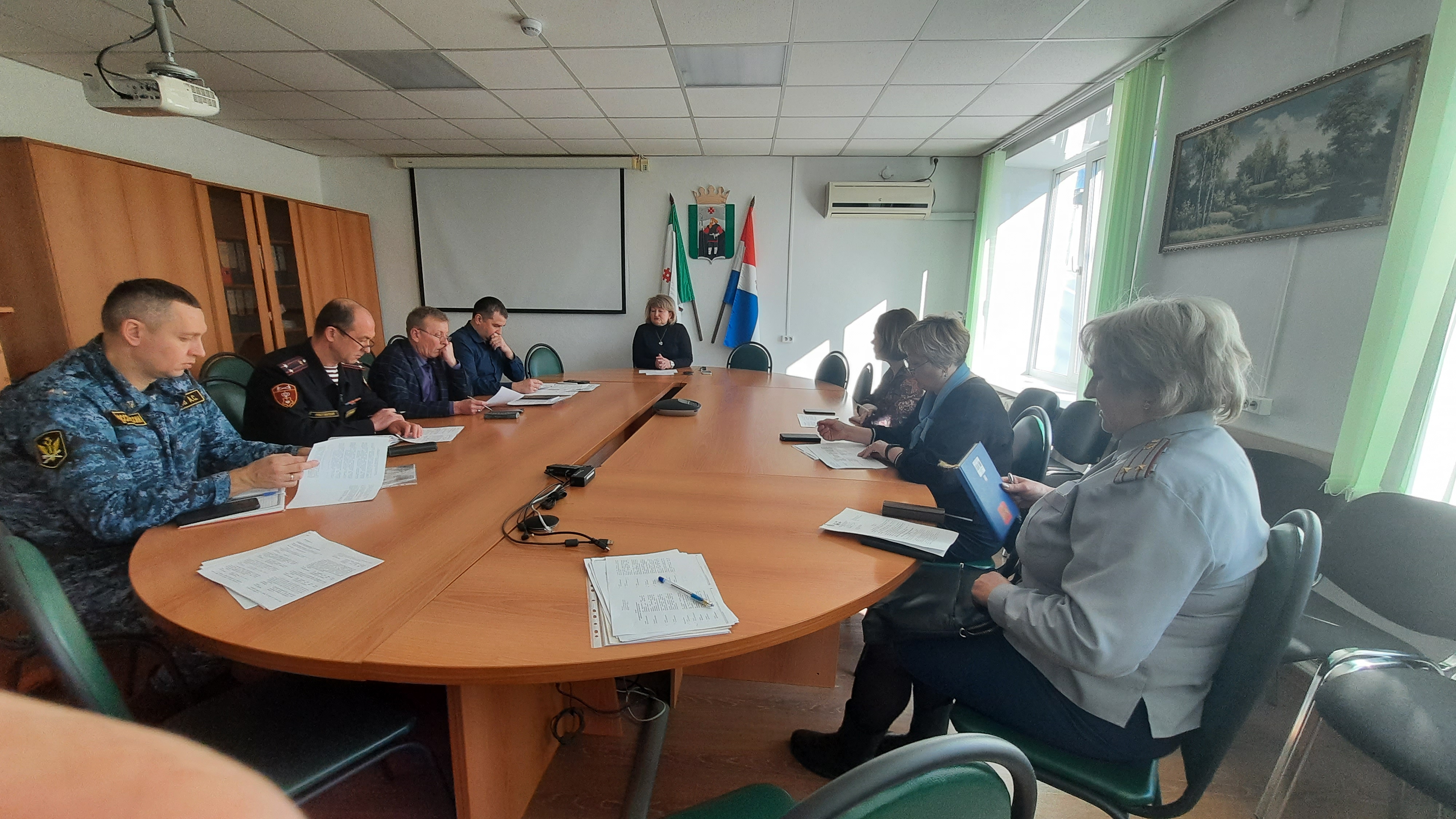 О проведении заседание антитеррористической комиссии КМО ПК