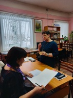 Встреча с избирателями в рамках работы клуба «Память»