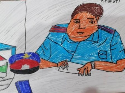 В Кудымкаре прошел конкурс  «Мои родители работают в полиции».