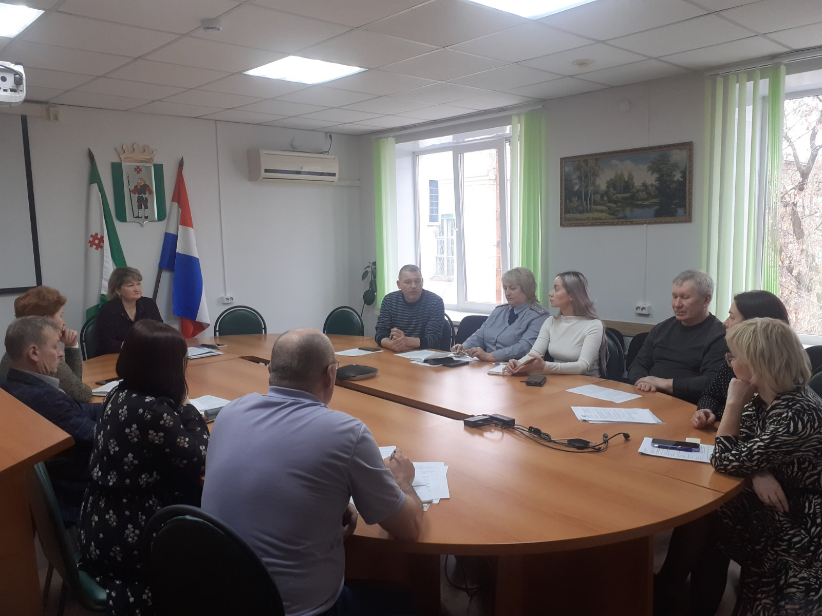 28 марта состоялось заседание Межведомственной комиссии по  профилактике  правонарушений в Кудымкарском муниципальном округе Пермского края