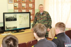 В Кудымкаре состоялась встреча ветерана органов внутренних дел со стажерами и молодыми сотрудниками полиции