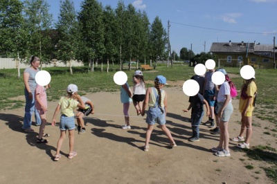 В Кудымкаре проходит мероприятие «Выходи играть во двор!»