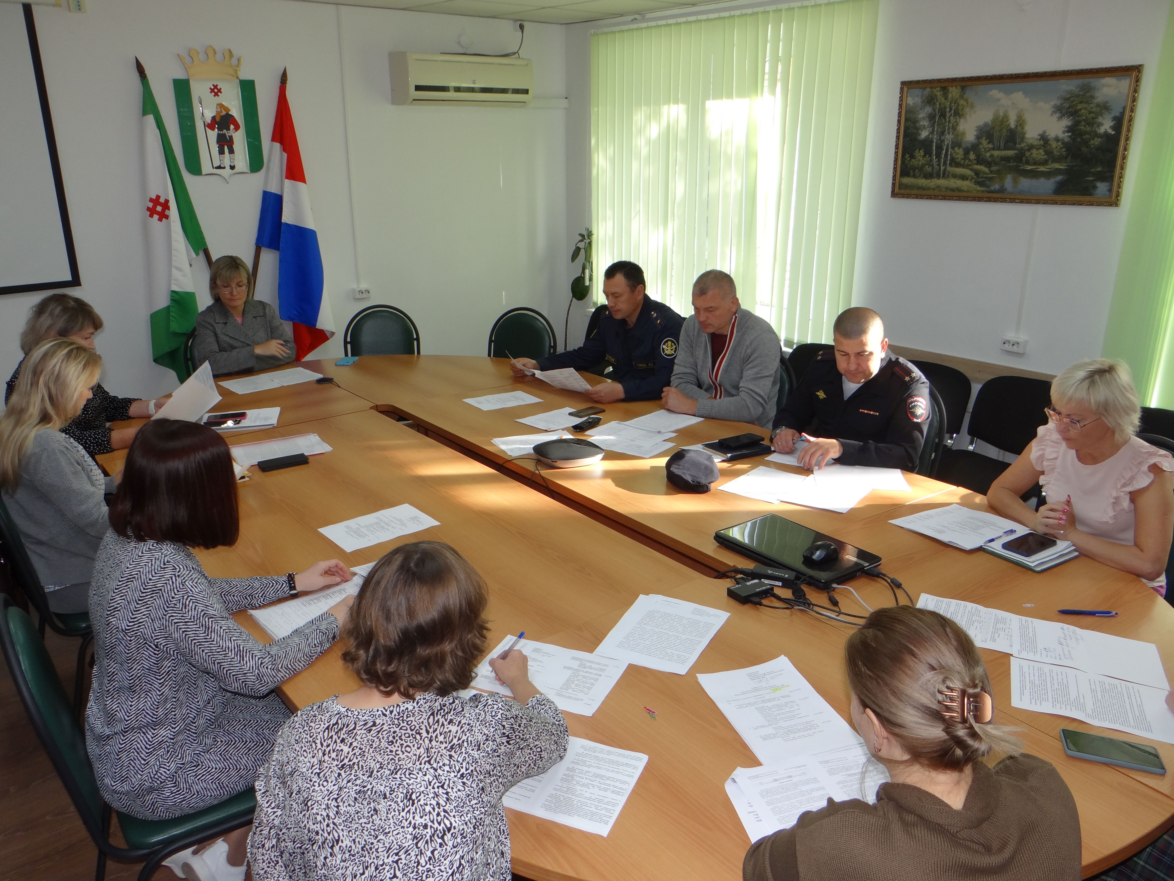 20 сентября состоялось заседание антинаркотической комиссии  в Кудымкарском муниципальном округе Пермского края