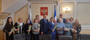 Главный федеральный инспектор региона встретился с женщинами-волонтерами