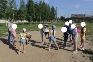 В Кудымкаре проходит мероприятие «Выходи играть во двор!»