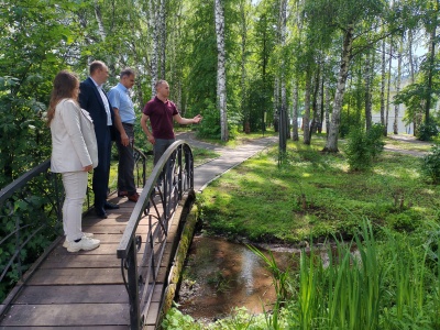 Ильинский с рабочим визитом посетил главный федеральный инспектор по Пермскому краю