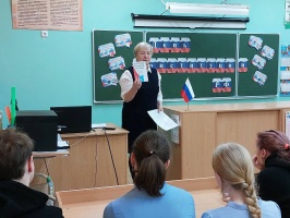 В Самковской школе вновь зажигается искра патриотизма и гражданской ответственности.