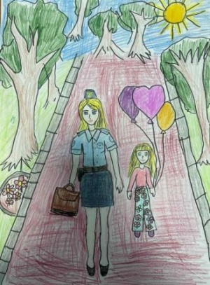 В Кудымкаре прошел конкурс  «Мои родители работают в полиции».