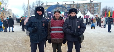 В Кудымкаре полицейские и общественники обеспечили общественный порядок при проведении массового мероприятия