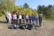 В Кудымкаре на Красной горке прошел субботник по очистке территории 